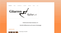 Desktop Screenshot of gitarrenkulturkoblenz.de